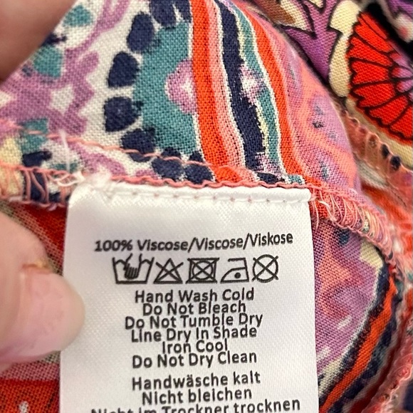 COPY - Breathtaking Bohemian tunic by Naudic of Australia. Sz Med - Picture 9 of 9